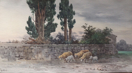 066: Angelos Giallina (Greek, 1857-1939)