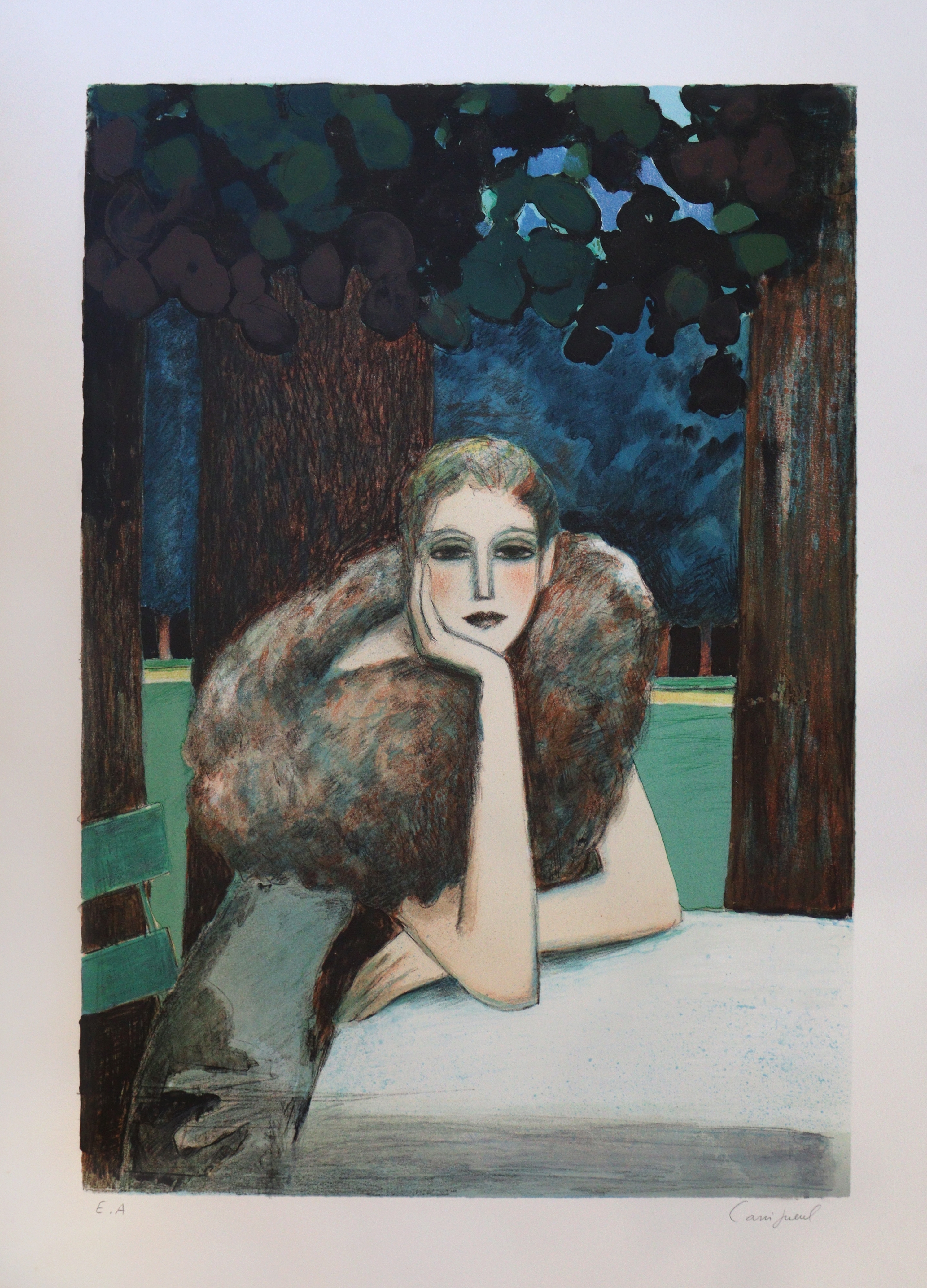 美品　Jean-Pierre Cassigneul lithograph EA 193: Jean-Pierre Cassigneul (French, born 1935) - Loudos